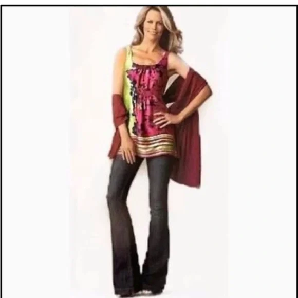 Cabi 100% Silk Top - Picture 1 of 6